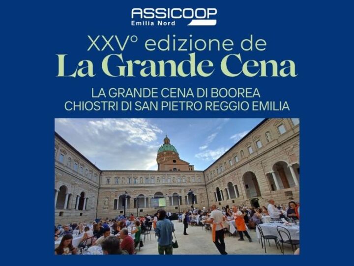 Assicoop Emilia Nord supporta la Grande Cena di Booera nella sua 25° edizione